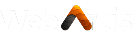 webartist-logo-white-vancouver-island orange