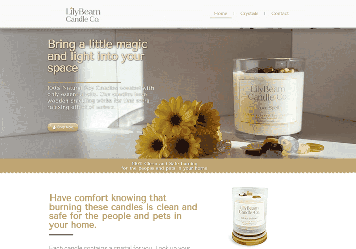 candles-web-design-comox-valley-vancovuer-island